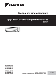 FTXF-D.FTXF-A_Operation manual_3PES511999-6J_Spanish download